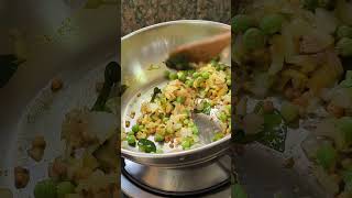 Poha Breakfast recipe  healthy breakfast youtubeshorts [upl. by Aesoh56]