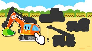 Vehículos de Construcción🚜🛺🏗️  Rompecabezas de Candyko  Juego para Niños  Lotty Friends [upl. by Georgette]