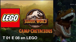 Mundo Jurásico Campamento Cretácico Temporada 1 Episodio 8 en LEGO [upl. by Chaunce]