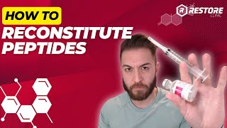 How to reconstitute peptides [upl. by Aylat357]