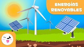 Las energías renovables  Tipos de energía para niños [upl. by Erdnassak]