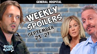 General Hospital Weekly Spoilers Sept 2327 Lucky Horrified and Carly amp Brennan Spark gh [upl. by Marti]