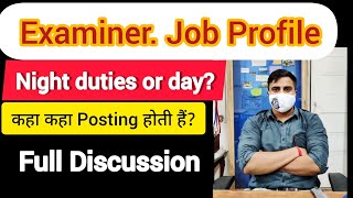 Examiner Job Profile  Examiner Promotion SSC CGL  Job Profile Of Examiner [upl. by Metsky272]