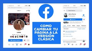 COMO REGRESAR A LA VERSION CLASICA DE FACEBOOK  NUEVO METODO2023 [upl. by Aneled]