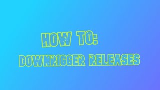 Blacks Downrigger Release Clips [upl. by Wj]