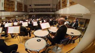 Timpani  Richard Strauss  Zarathustra  Murat Cem Orhan  Bilkent Symphony Orchestra [upl. by Ire]