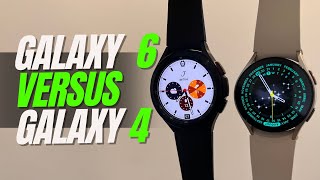 Galaxy Watch 4 vs 6  FULL comparison and Watch REVIEW galaxy6 galaxywatch [upl. by Ayr263]