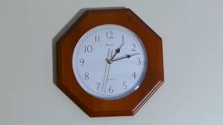 Clock Ticking Sound Effect with Video House Wall Clock [upl. by Eruot745]