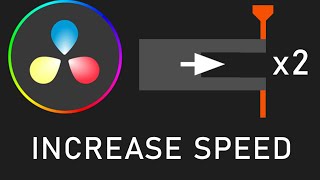 DaVinci Resolve 18 How To Increase Video Clip Speed [upl. by Cordelia]