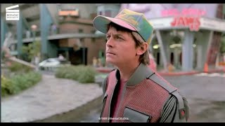 Back to the Future Part II Welcome to 2015 HD CLIP [upl. by Postman857]