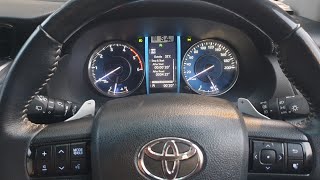 Toyota Paddle Shift  How to Use Paddle Shift in Fortuner and Legender New Car FeatureSports mode [upl. by Pubilis]