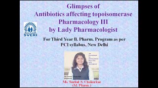 All detailed pharmacology of antibiotics affecting topoisomerase enzyme quinolone derivatives [upl. by Vergos]