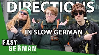 Asking for Directions in Slow German  Super Easy German 240 [upl. by Arved]