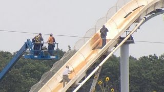 Waterslide that killed boy will be demolished [upl. by Nanice]