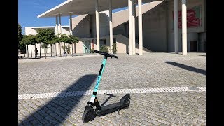 TIER Scooter in Bonn Germany  FIRST RIDE  Review FREE RIDE coupon inside [upl. by Okwu]