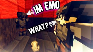 quotIM EMOquot  Bedwars Doubles Funny Moments [upl. by Roon]