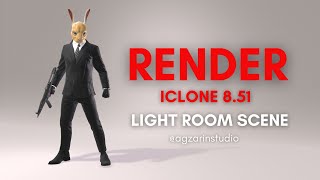 iclone 851 Render Light Room Scene [upl. by Sadinoel]