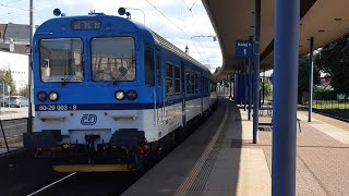 ČD 843 020 vertrekt van Ostrava Stodolní [upl. by Malin]