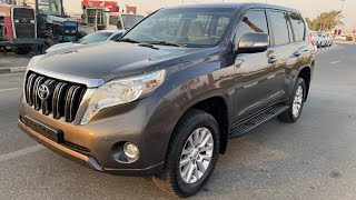 Toyota Prado GXR Model 2017 Grey Color Right hand drive Diesel 27L 4X4 [upl. by Neill]