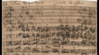 JS Bach  Cantata Am Abend aber desselbigen Sabbats BWV 42 Autograph score [upl. by Livvyy]