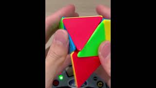 Rubiks Tetrahedron Solving Almost Failed [upl. by Enidlareg650]