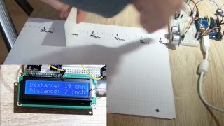 Arduino Ultraschall Entfernungsmesser [upl. by Hyacintha351]