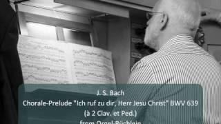 J S Bach  ChoralePrelude quotIch ruf zu dir Herr Jesu Christquot BWV 639 [upl. by Cohberg]