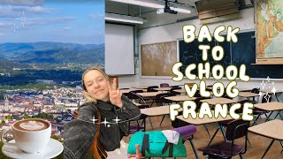 backtoschool vlog remiremont work cafes and more in france 🇫🇷 [upl. by Etnomed556]