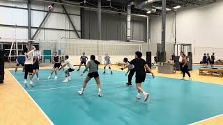 Volleydome Thursday Winter League 2024 Week 5 Game 1 Set 2 [upl. by Imotih715]