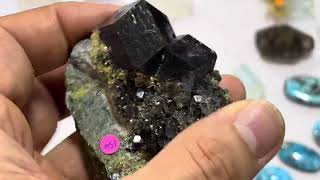 Natural andradite garnet cluster an amazing art of nature garnet andraditegarnet gemstone [upl. by Debby]