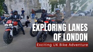 Exploring Lanes of London  An exciting UK Bike Adventure [upl. by Phyllys166]