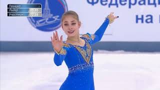 Alena Kostornaya FP  Russian Nationals 2019 [upl. by Noremmac547]