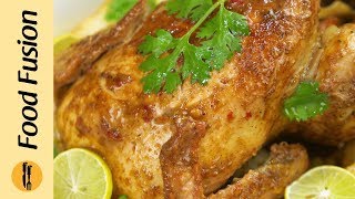 Whole Chicken Roast without Oven Recipe By Food Fusion [upl. by Cerallua460]