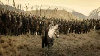 Carga de los Rohirrim en los campos de Pelennor  Español castellano [upl. by Noicpesnoc]