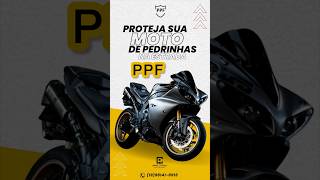 PPF em motos envelopamentoautomotivo transparente de proteção e customização com diversas cores [upl. by Ylrac]