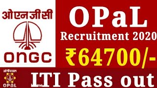 ONGC Recruitment 2020 OPalJEHelpar ITI Diploma online application form apply now all indian post [upl. by Bar431]