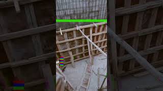 Retaining wallconstruction centring homebuilding civilengineering [upl. by Maurili]