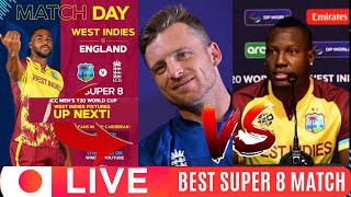 West Indies vs England Super 8  L I V E [upl. by Triny]