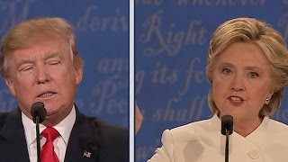 Factchecking Clinton and Trump at final debate [upl. by Yaras]