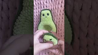 Crochet avocado  Heklani avokado [upl. by Mccafferty]