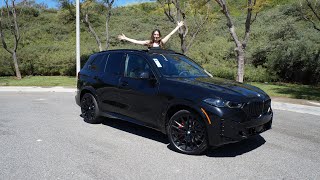 New 2025 BMW X5 xDrive 40i w M Sport Review  22quot M Wheels  Exhaust Sound  BMW Test Drive Review [upl. by Mccready]