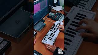 Airwolf Theme Cover  Arturia Keystep  Volca Bass ableton arturia korg [upl. by Yrehcaz]