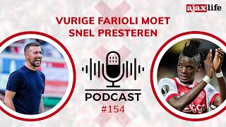 Ajax Life Podcast 154 Vurige Farioli moet snel presteren [upl. by Holden]