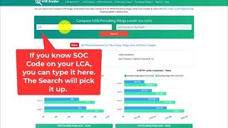 How to check H1B Prevailing Wages and Compare with New Wages  Oct 2020 [upl. by Attenreb]