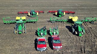 Planting 2021 Equipment Lineup Tour John Deere DB60 1790 Highspeed [upl. by Yecnahc]