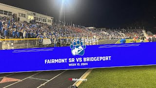 Fairmont Sr vs Bridgeport 2024 Football  GAME HIGHLIGHTS [upl. by Chemaram]