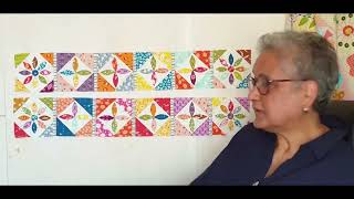 Mystery Quilt 2022 quotClementinequot  Irene Blanck  Part 2 [upl. by Shirlene757]