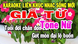 Karaoke Liên Khúc Tone Nữ Dễ Hát Nhất  Giã Từ  Nhạc Sống Bolero Mới Chuẩn Hay  Tuyển Chọn [upl. by Garda]