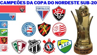 Campeões da Copa do Nordeste Sub20 2001  2021 [upl. by Goldman]