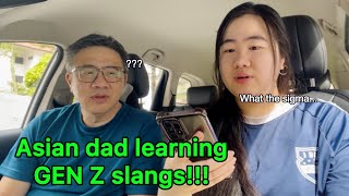 Gen X Dad REACTS to Gen Z slangs [upl. by Krell295]